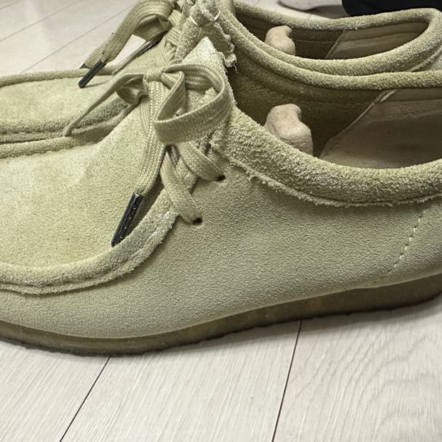 클락스 왈라비 uk7.5 메이플스웨이드