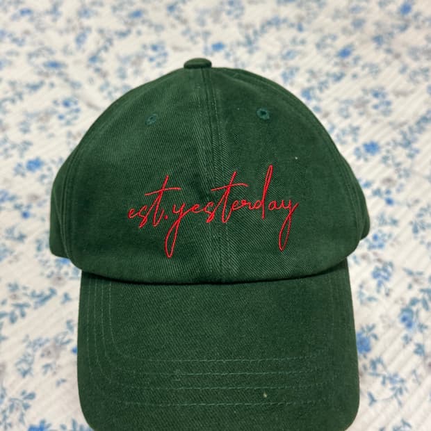 윌리엄스버그 est.yesterday 볼캡 그린