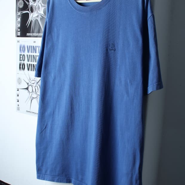 (XL-2XL) 엘엠씨 반팔 티셔츠 빅사이즈 피그먼트 블루-H30822