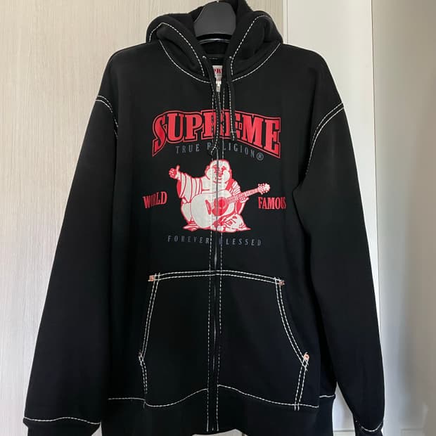 [XL] 슈프림 트루릴리젼 후드집업