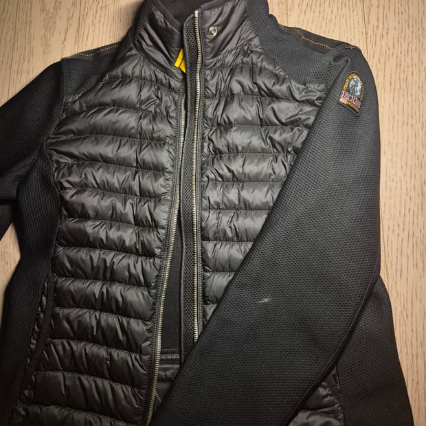 파하점퍼스 니트패딩 (블랙)