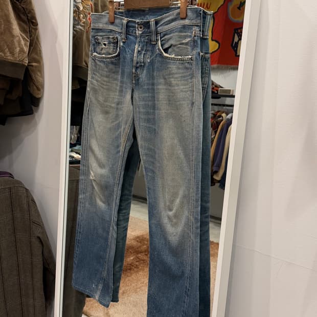 Edwin 에드윈 505 셀비지 빈티지 데님 팬츠 (32) (Japan)