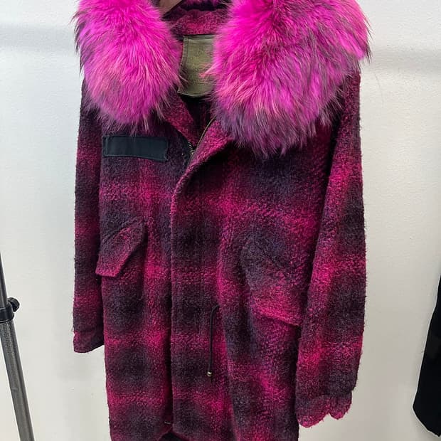 여) 미스터앤미세스퍼 헤비퍼 니트코트 