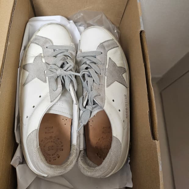 골든구스 슈퍼스타 스니커즈 35