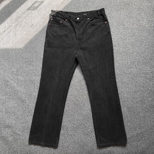 00s 빈티지 리바이스 517 블랙 허리48.5cm