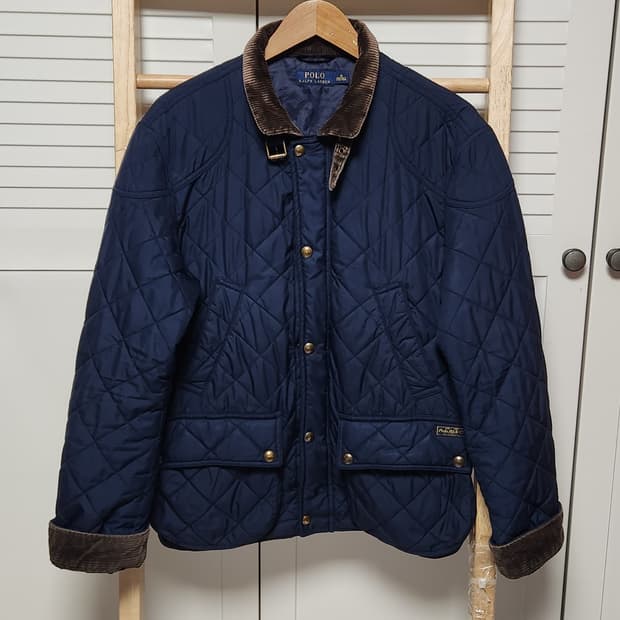 폴로 랄프로렌 퀄팅 코듀로이 점퍼 자켓