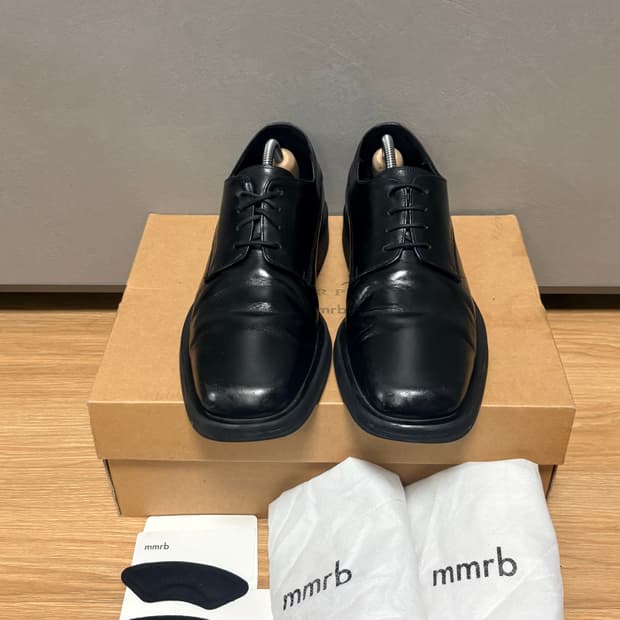 [260] mmrb 메모러블 x 애프터프레이 스퀘어토 더비 로퍼 풀박스