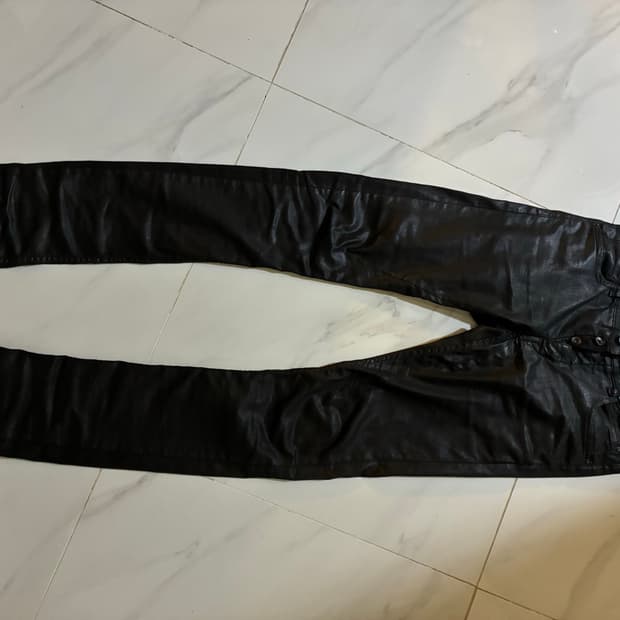 릭오웬스 왁스드 디트로이트컷 30 