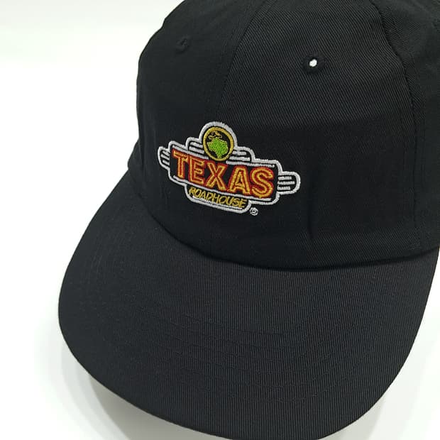 Texas Roadhouse Logo Black Cap P1547