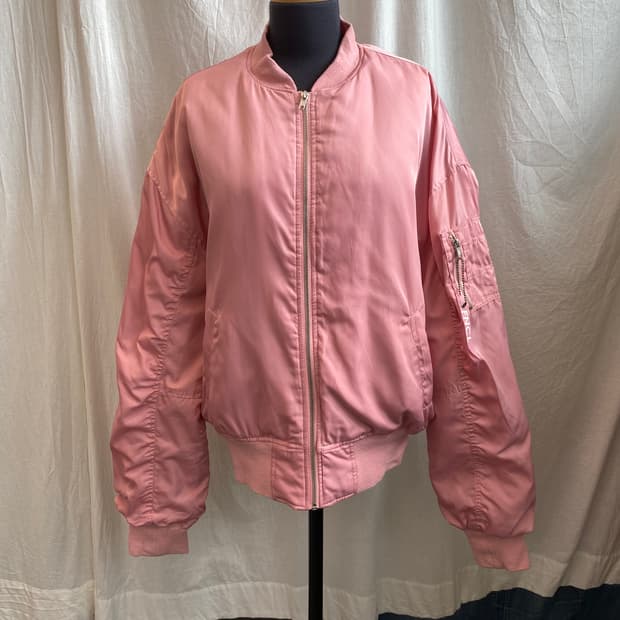 BROWNY 핑크 MA--1 자켓(F)