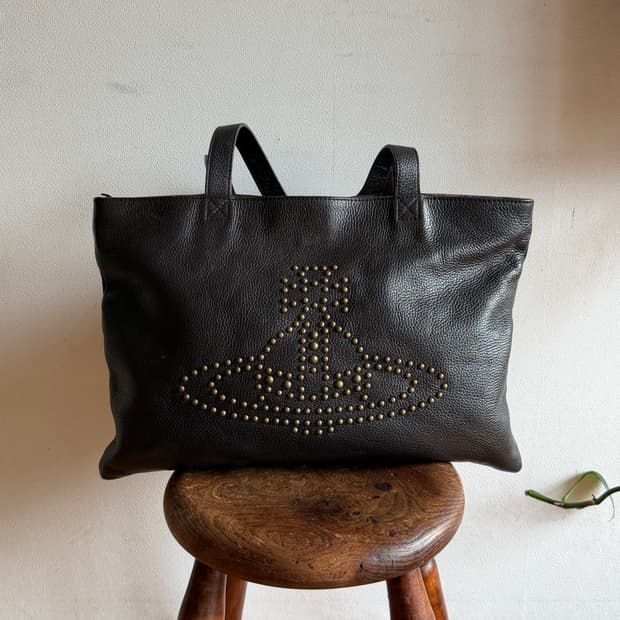 Vivienne Westwood leather shoulder bag