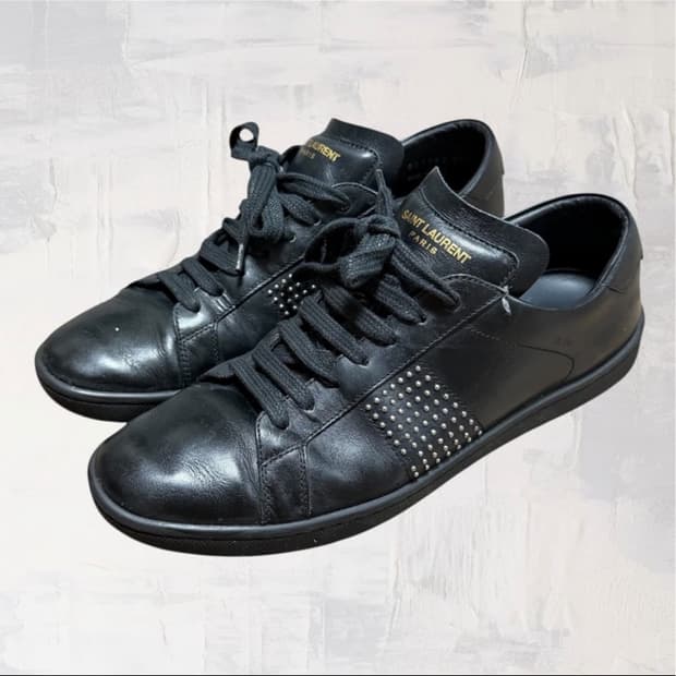 13FW 생로랑 에디슬리먼 SL/01 스터드 스니커즈