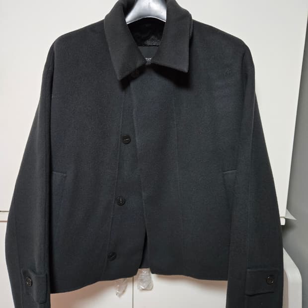 질스튜어트뉴욕 매그넘 구스다운 울캐시 자켓 105