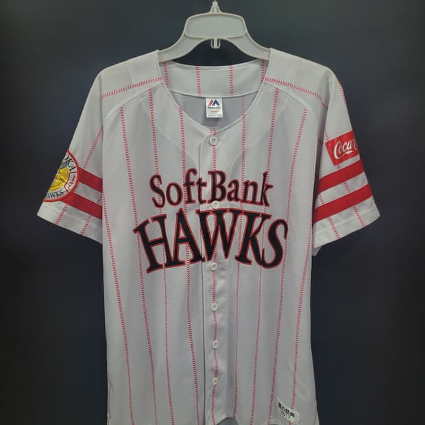 MAJESTIC 마제스틱 SOFTBANK HAWKS 유니폼