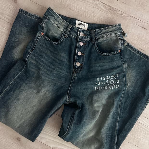 메종 마르지엘라 데님 팬츠