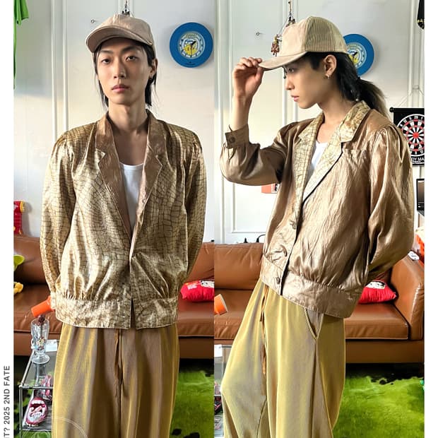 Japanese Vintage Reversible Silk Jacket