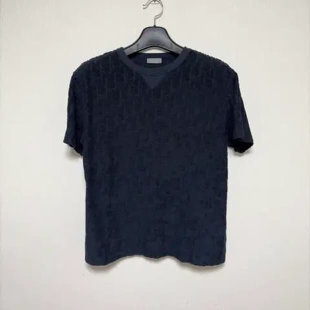 [S] 디올 오블리크 테리 반팔티