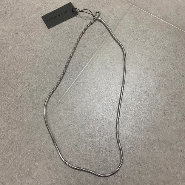 올세인츠 시그니처 스네이크 목걸이