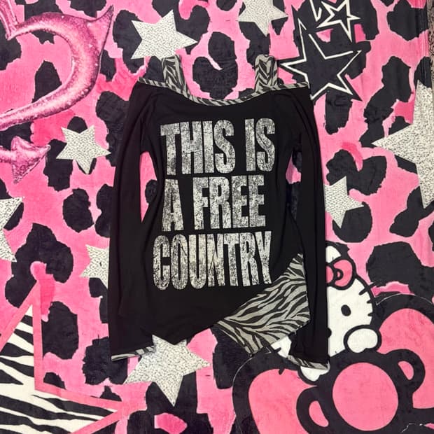 00's zebra diagonal detail off-shoulder 