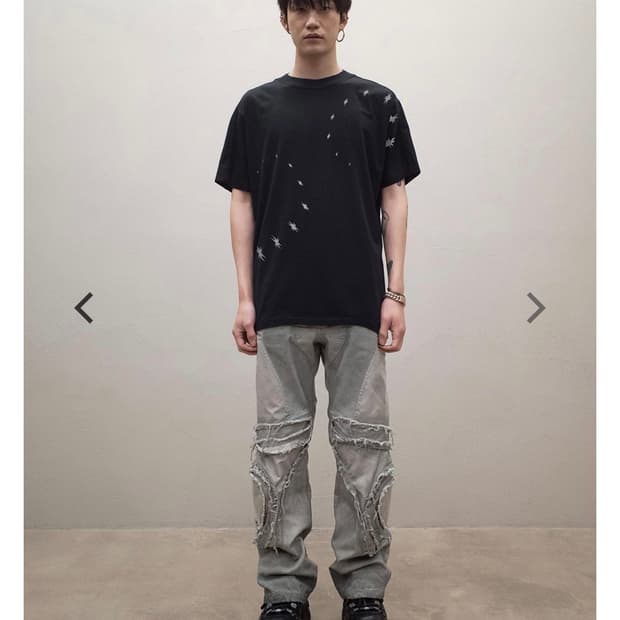 코스트퍼킬로 DIRTY STAR T-SHIRT-BLACK