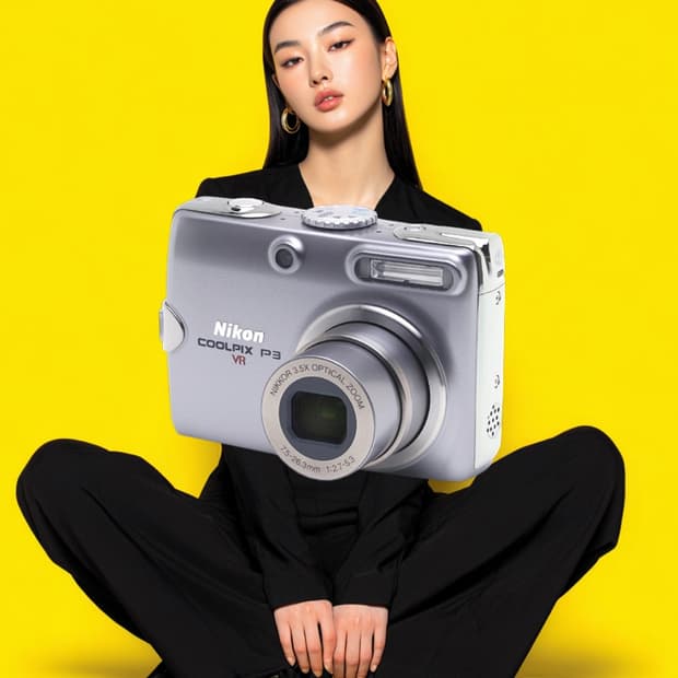 니콘 쿨픽스 P3 Nikon Coolpix p3 빈티지 디지털카메라 디카