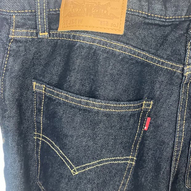 리바이스 578 베기진 인디고 32 - 32