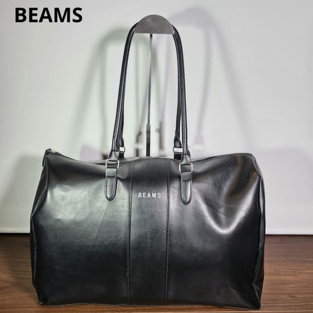 BEAMS 빔즈 보스턴백 핸드백 여행가방 블랙