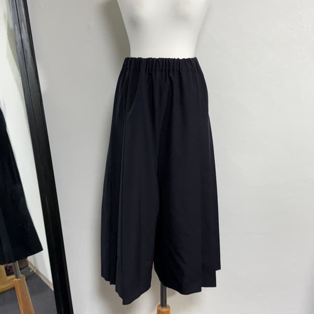 25ss 꼼데가르송 꼼데가르송 사이드 플리츠 하카마팬츠 s