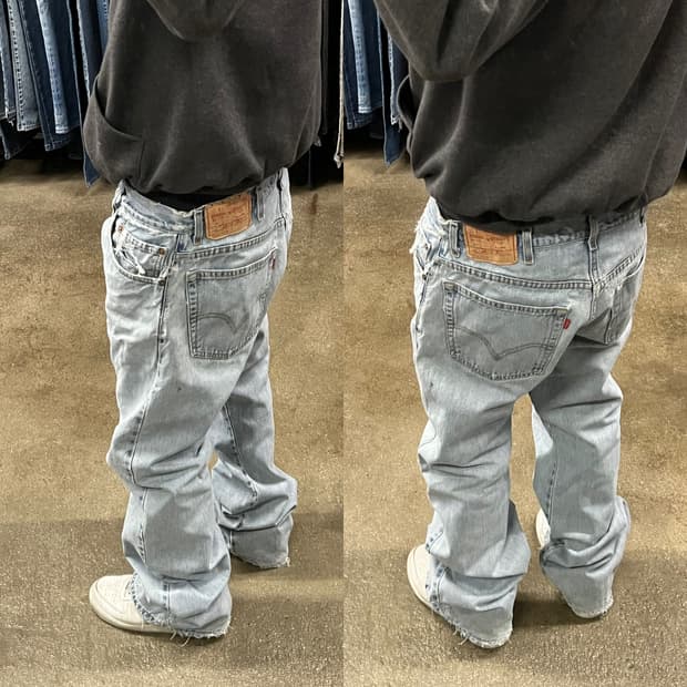 00s Levis517 데님 부츠컷 (37“)