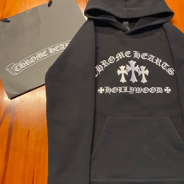 크롬하츠 세메터리 자수 후드 사이즈 L