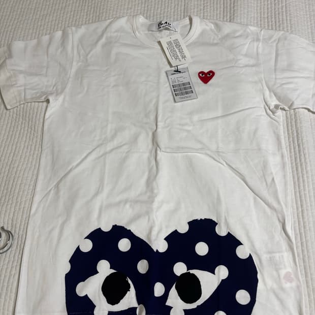 꼼데가르송 반팔티