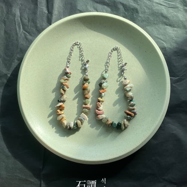 [석담]핸드메이드 원석 팔찌