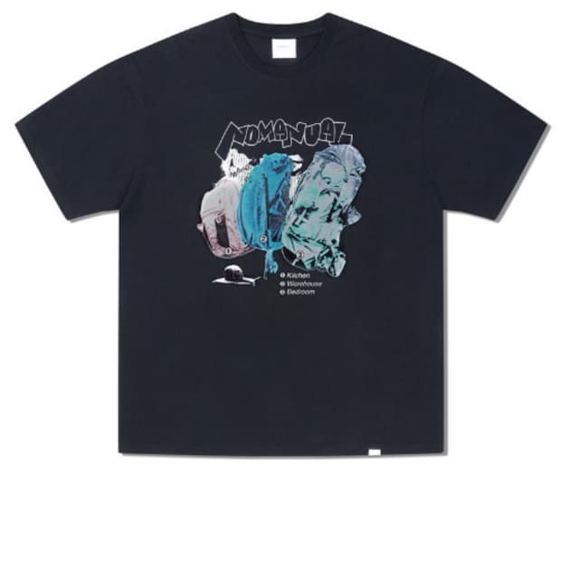 NOMANUAL 그래픽 반팔