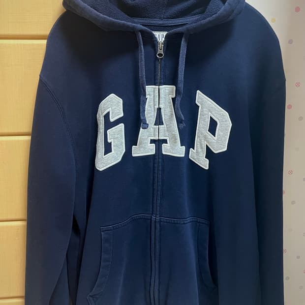 GAP 갭 남녀공용 후드집업 자켓 네이비 L