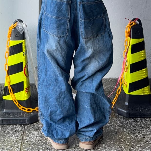 빈티지 데님 팬츠