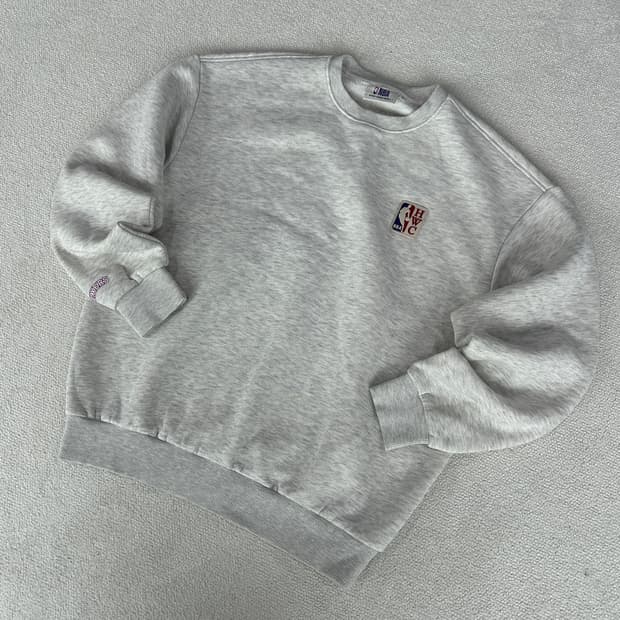 NBA 맨투맨 티셔츠 회색 m