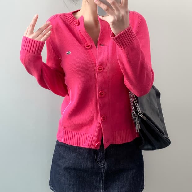 라코스테 가디건
