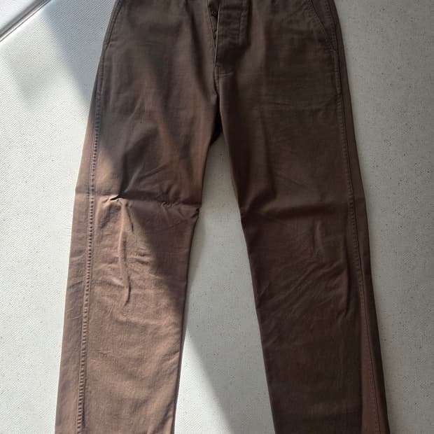 아웃스탠딩 OFFICER CHINO GREEN M사이즈