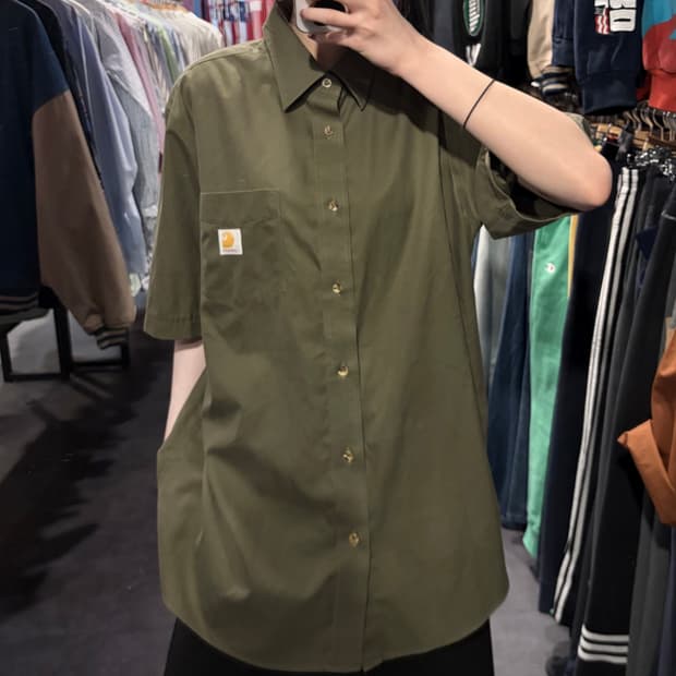 [IM] Carhartt 칼하트 반팔 셔츠 카키