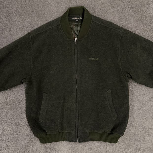 [정품] 아디다스 올드스쿨 울 봄버 자켓
