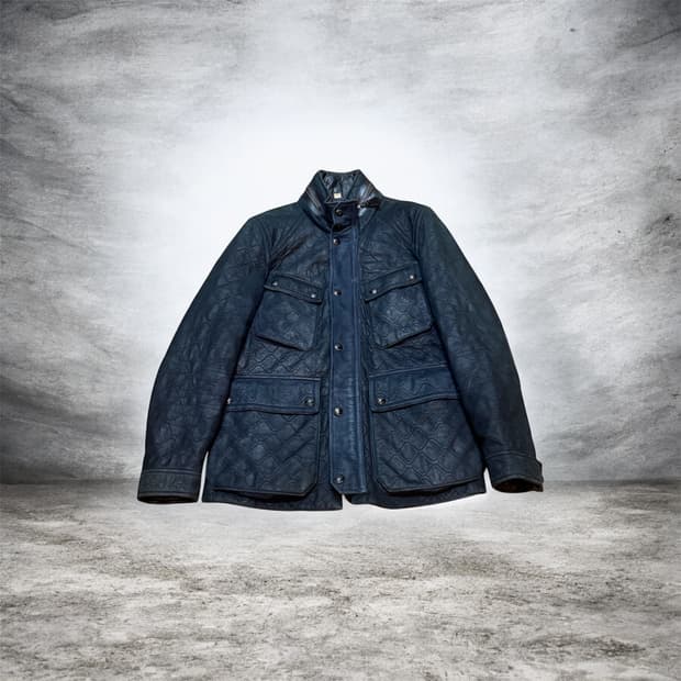 버버리 런던 램 스웨이드 자켓