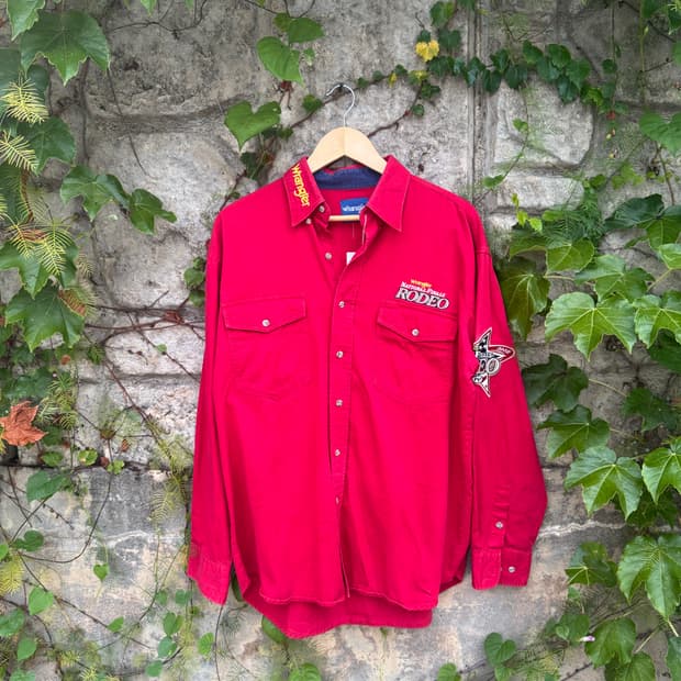 00s wrangler rodeo western shirts 랭글러 셔츠