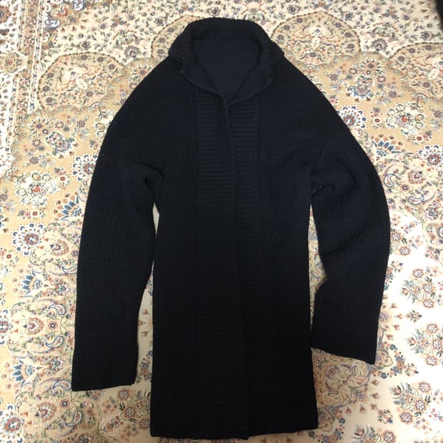 요지 야마모토 yohji yamamoto 니트 아우터