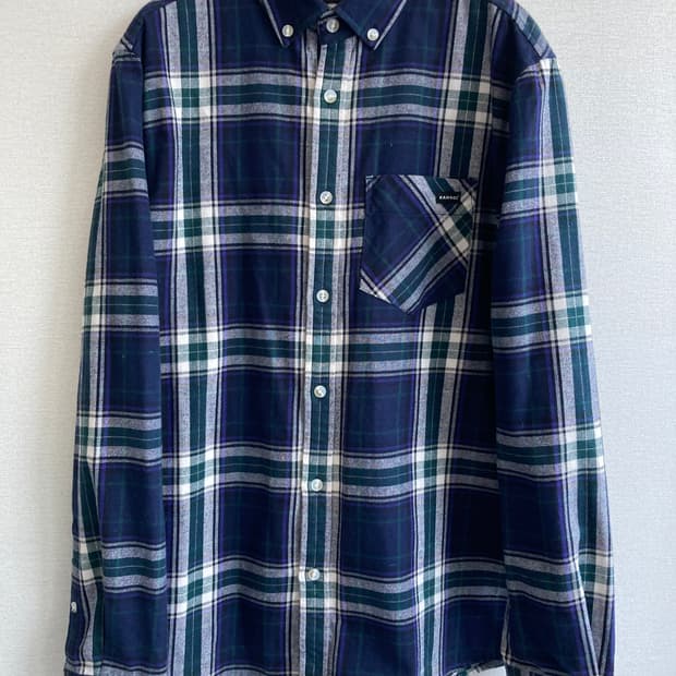 캉골 체크셔츠  M
