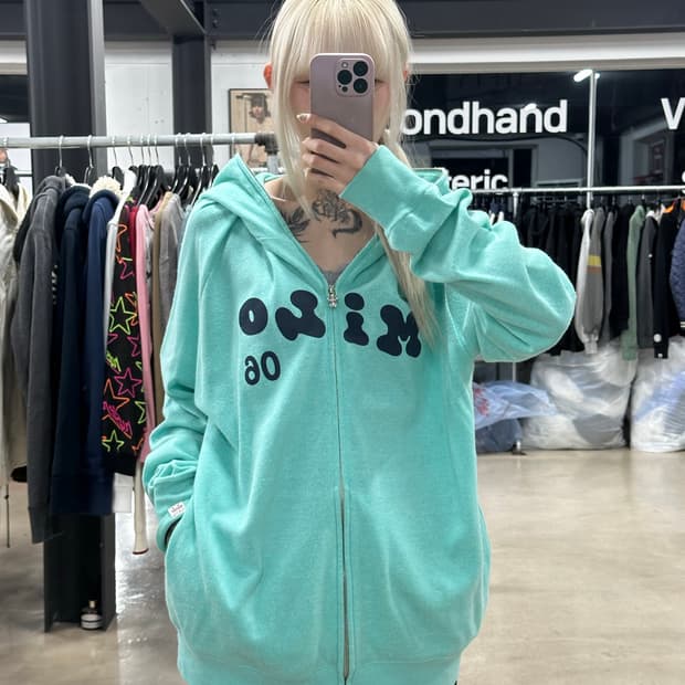 베이프 베이비 마일로 06s 풀 집업 후드