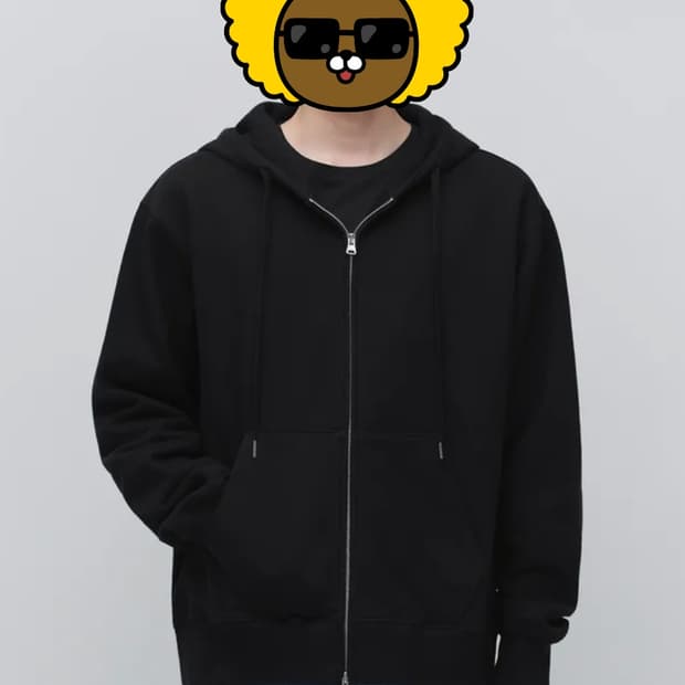 [XL] 무신사 스탠다드 기모 후드집업