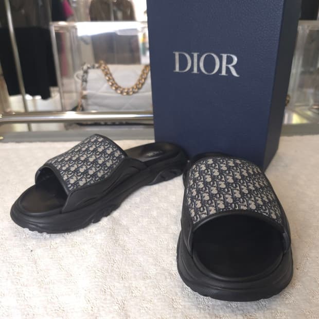 [중고/정품] 디올 H타운 샌들 슬리퍼