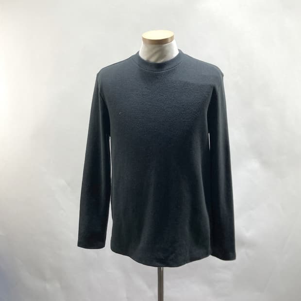 지오지아 남성 솔리드 와플긴팔티셔츠 100