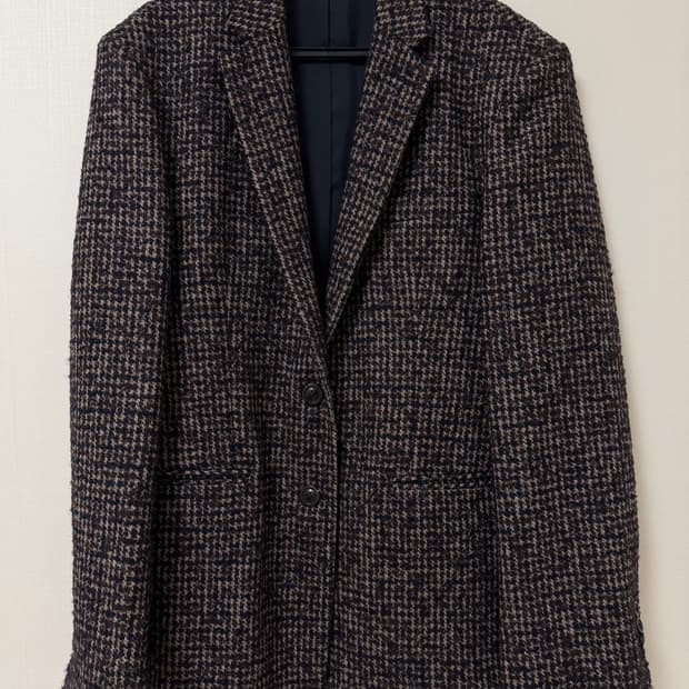 에몽 aimons 체크 재킷