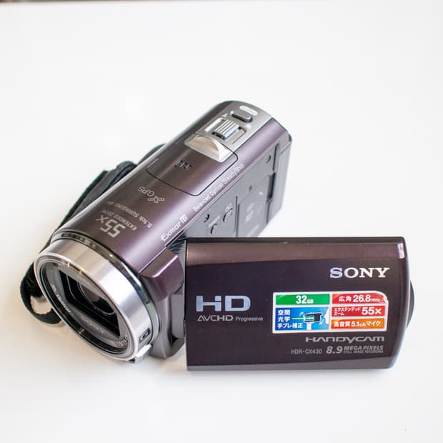 Sony HDR-CX430V/ 빈티지 디지털 캠코더